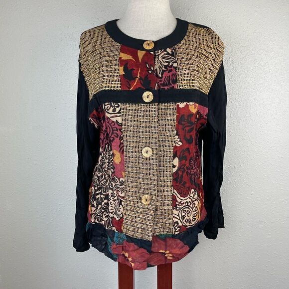 Carole Little Matching Button Down Top and Pants EUC - Picture 1 of 12